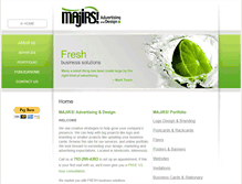 Tablet Screenshot of majirs.com